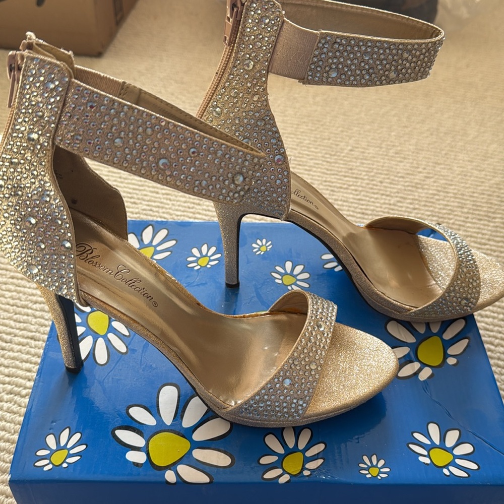 Fabulous sparkly heals size 10 new in box